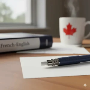 Close-up of a refillable twist-up eraser on a popular mechanical pencil for students.