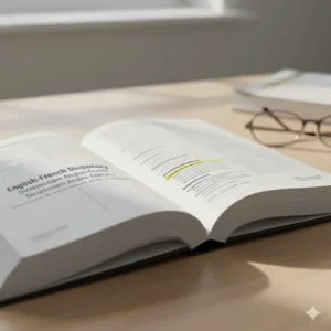 An English-French bilingual dictionary permitted for English Language Learners (ELL) taking the OSSLT exam in Ontario.