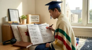 Sustainable beeswax wraps and reusable snack bags with woodland animal prints, perfect for eco-conscious Canadian school lunches.