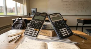 Key features of Casio scientific calculators for grade 9-12 math.