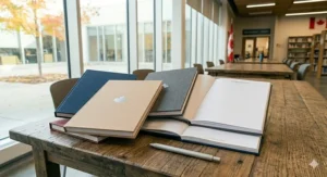 Minimalist style notebooks for high school students who prefer clean layouts.