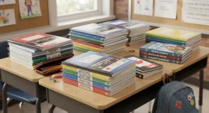 Lined exercise book multi-packs for elementary and high school students in Canada.