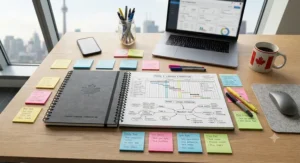 Premium branded wirebound notebooks for office use, designed for corporate gifting and client onboarding.