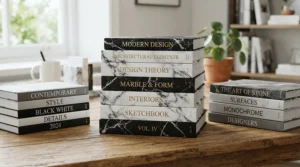 Stacks of classic marble cover composition notebooks featured in composition notebooks multi-pack deals for Canadian school supply setups.